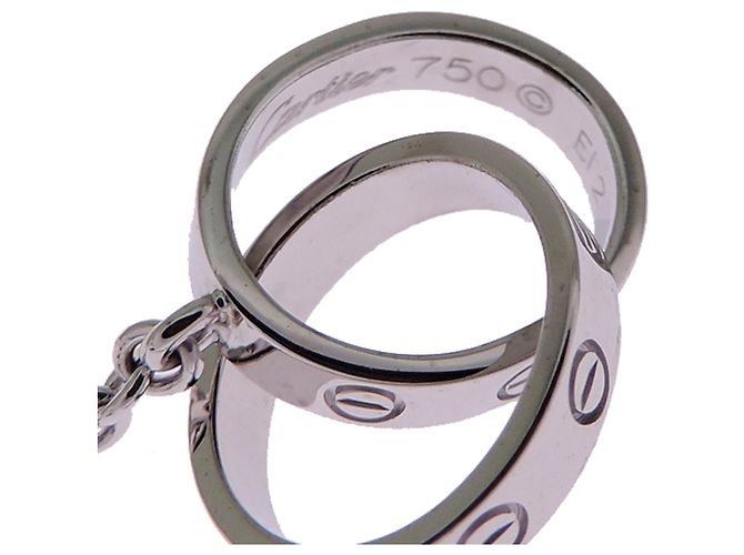 Collana Cartier 750WG Baby Love - vista 6