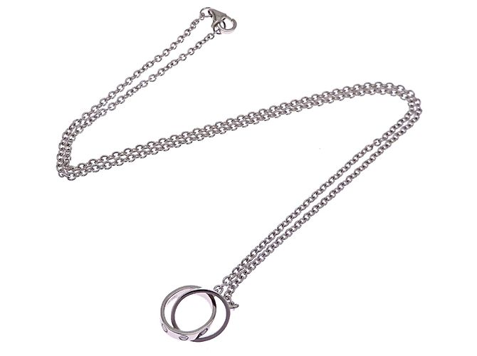 Collana Cartier 750WG Baby Love - vista 8