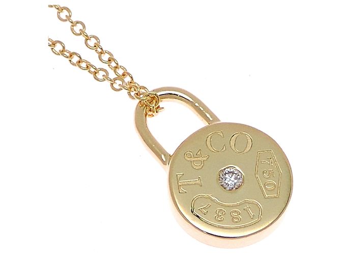 Autre Marque Collar Tiffany & Co. de oro amarillo 750 y diamantes - vista 2