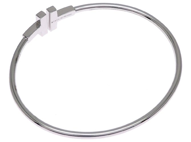 Autre Marque Bracciale con ciondoli in oro bianco 18K e diamanti Tiffany & Co. - vista 3