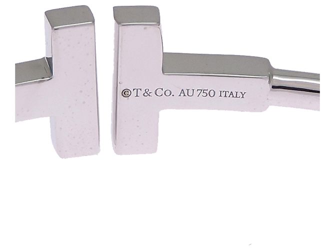 Autre Marque Bracciale con ciondoli in oro bianco 18K e diamanti Tiffany & Co. - vista 4