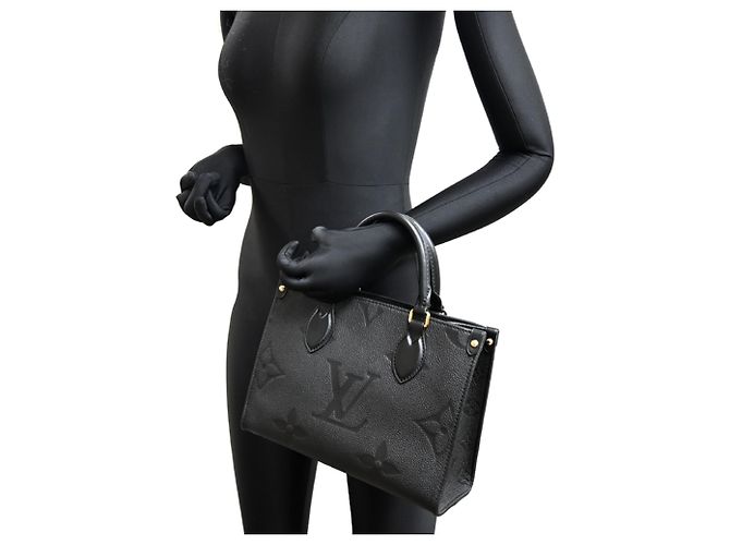 Louis Vuitton On the You PM Handtasche Schwarz - Ansicht 9