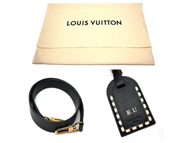 Borsa a tracolla Louis Vuitton Vosges da donna M41491 Nero - vista 10