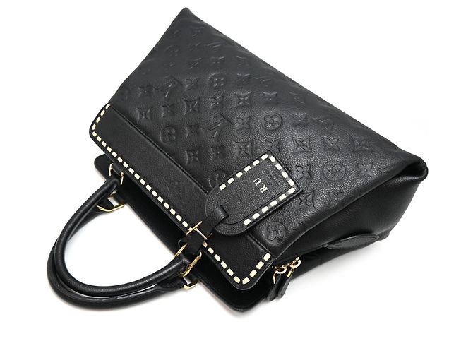 Borsa a tracolla Louis Vuitton Vosges da donna M41491 Nero - vista 3