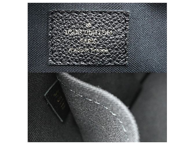 Borsa a tracolla Louis Vuitton Vosges da donna M41491 Nero - vista 8