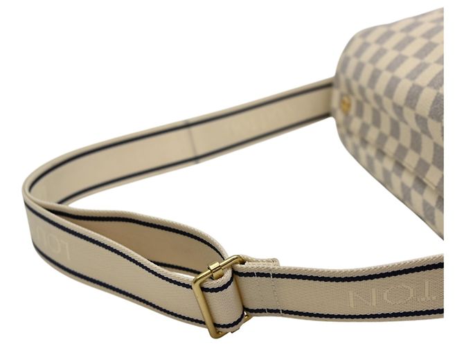 Louis Vuitton Naviglio Schultertasche Weiß - Ansicht 5