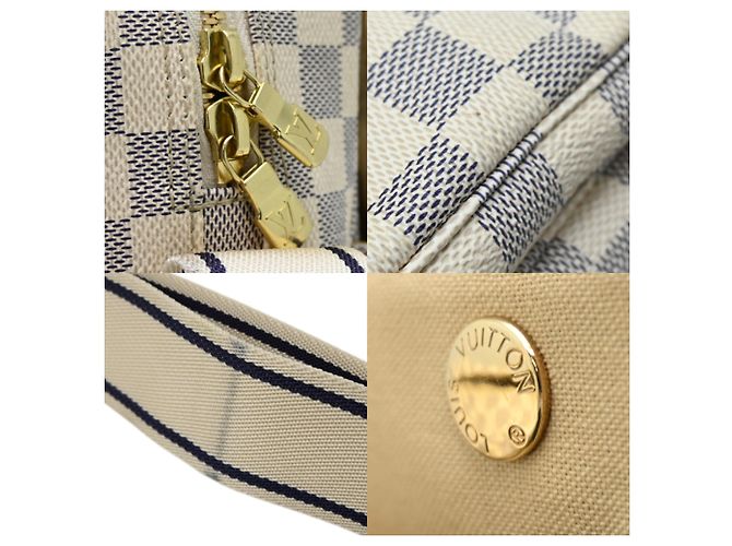 Louis Vuitton Naviglio Schultertasche Weiß - Ansicht 7