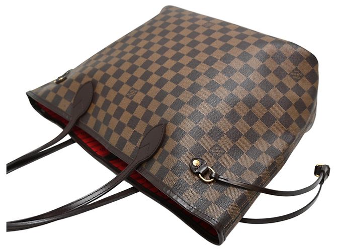 Saco Tote Louis Vuitton Neverfull MM Damier ebene - vista 4