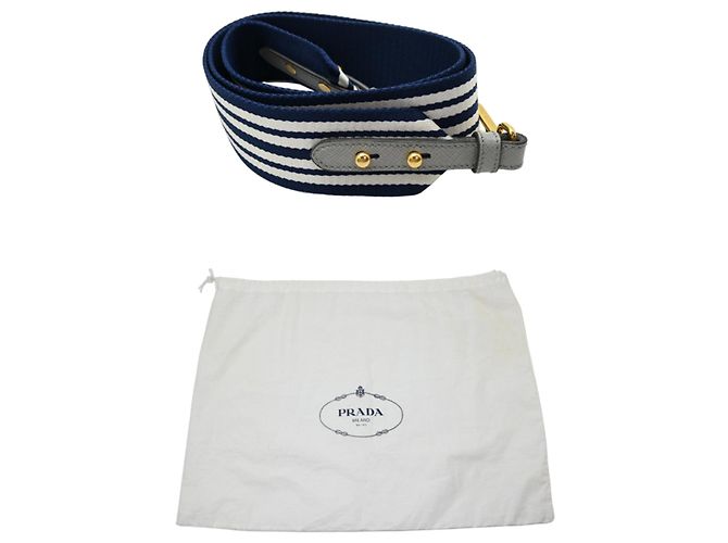 Bolso Prada Canapa PM para mujer Gris - vista 10