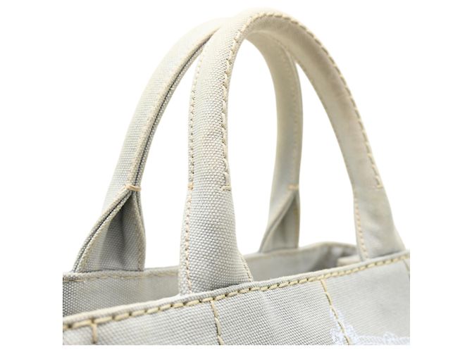 Bolso Prada Canapa PM para mujer Gris - vista 5