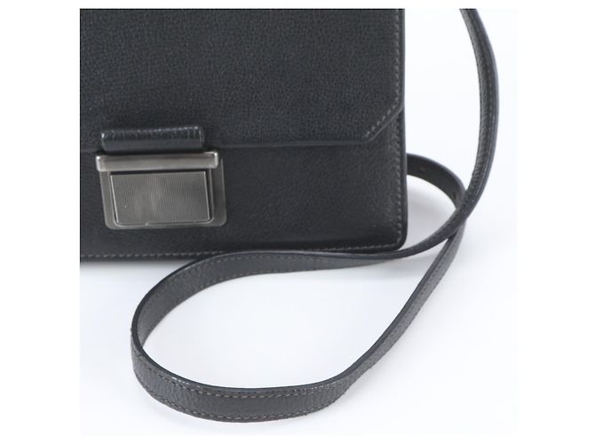 Borsa a tracolla in pelle Miu Miu Nero - vista 2