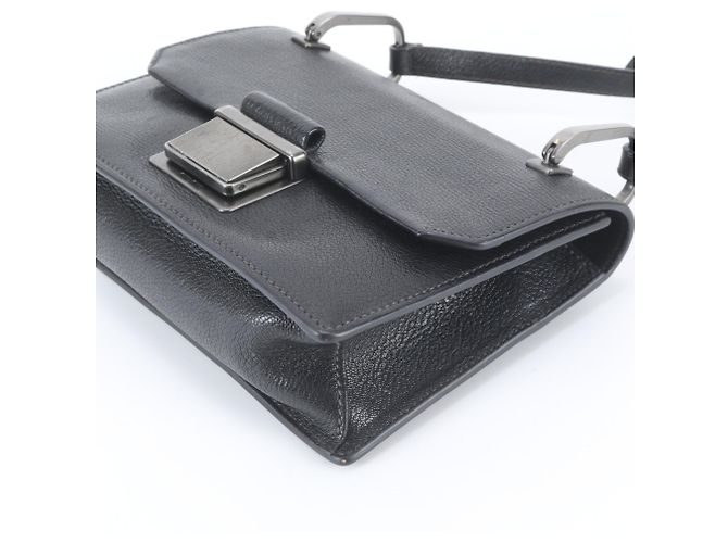 Borsa a tracolla in pelle Miu Miu Nero - vista 4