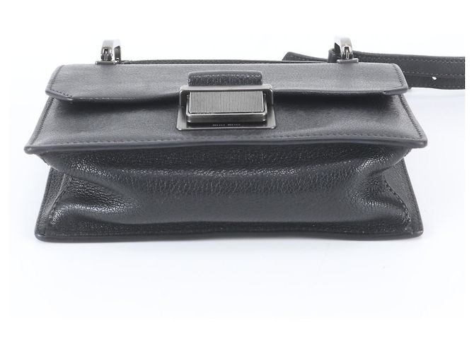 Borsa a tracolla in pelle Miu Miu Nero - vista 6