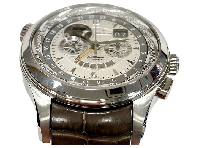 Zénith Orologio Zenith Grand Class Open Traveler Multi-City - vista 4