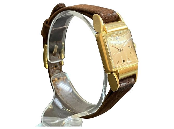 Reloj de pulsera Rolex Precision en oro de 18K - vista 3