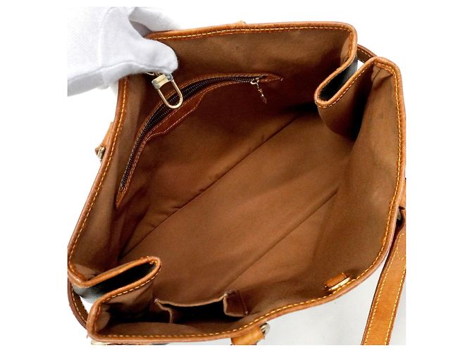 Louis Vuitton Monogram Batignolles Horizontal Tote Bag Braun - Ansicht 4