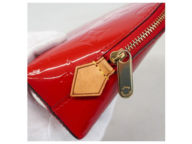 Louis Vuitton Vernis Pochette Tic Bag/Pouch Fucsia - vista 10