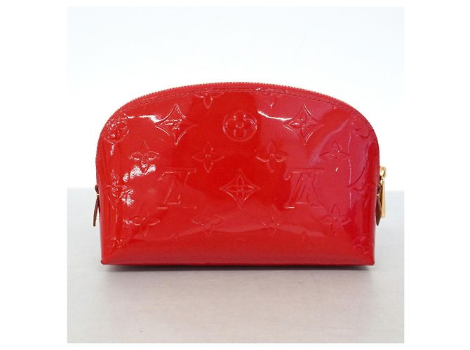 Louis Vuitton Vernis Pochette Tic Bag/Pouch Fucsia - vista 13