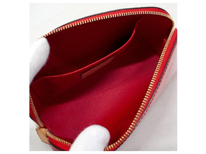 Louis Vuitton Vernis Pochette Tic Bag/Pouch Fucsia - vista 4