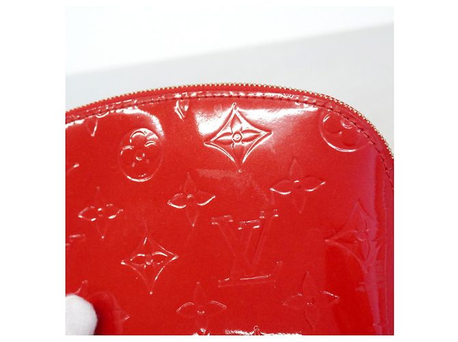 Louis Vuitton Vernis Pochette Tic Bag/Pouch Fucsia - vista 7