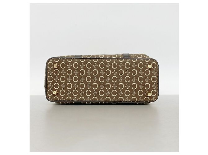 Céline Celine C Macadam Canvas Handtasche Braun - Ansicht 3