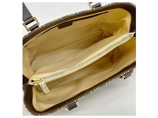 Céline Celine C Macadam Canvas Handtasche Braun - Ansicht 4