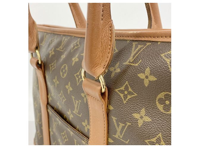 Louis Vuitton Monogram Sac Weekend PM Tote Bag Braun - Ansicht 12