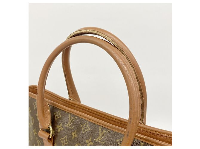 Louis Vuitton Monogram Sac Weekend PM Tote Bag Braun - Ansicht 7