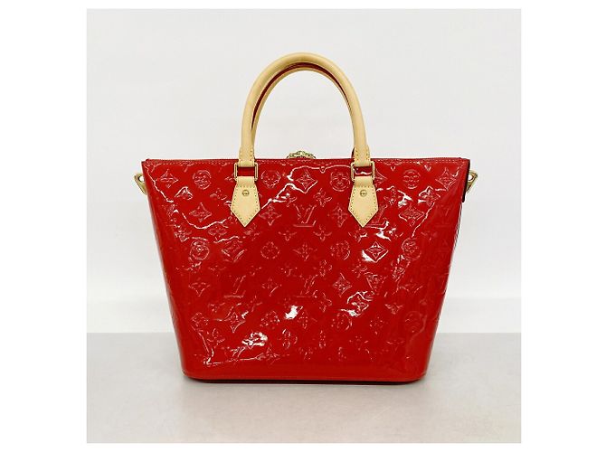Borsa Louis Vuitton Vernis Montebello MM Fuschia - vista 17