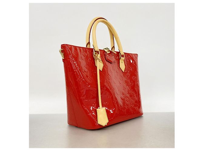 Borsa Louis Vuitton Vernis Montebello MM Fuschia - vista 2