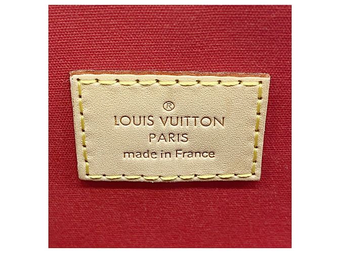 Borsa Louis Vuitton Vernis Montebello MM Fuschia - vista 5