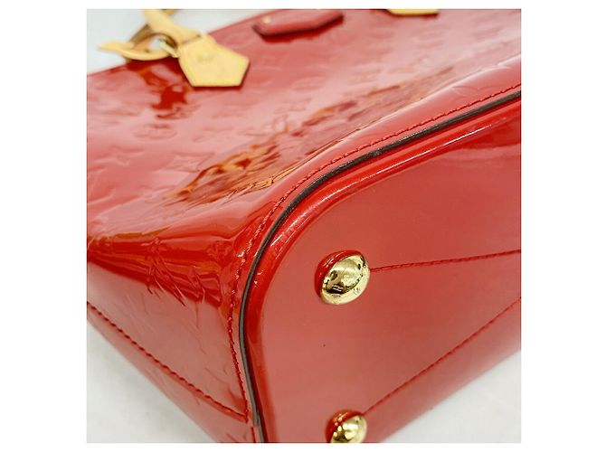 Borsa Louis Vuitton Vernis Montebello MM Fuschia - vista 6