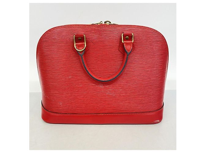Bolsa Louis Vuitton Alma Epi Vermelho - vista 12