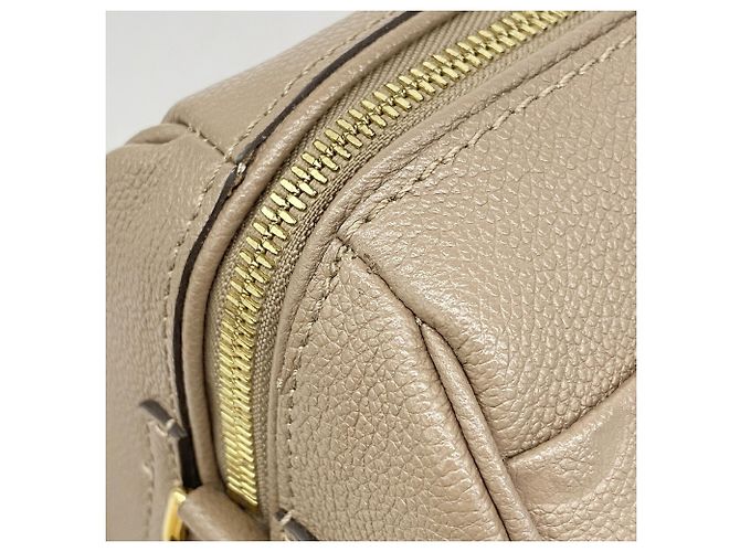 Borsa Louis Vuitton Monogram Empreinte Speedy Bandoulière 25 Marrone - vista 11