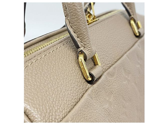 Borsa Louis Vuitton Monogram Empreinte Speedy Bandoulière 25 Marrone - vista 14