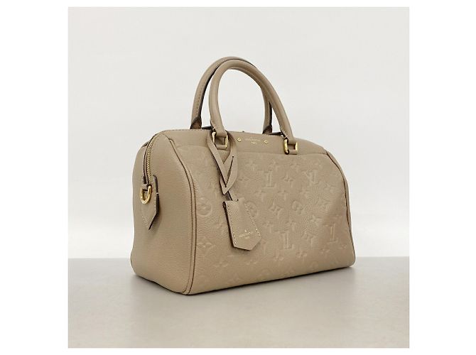 Borsa Louis Vuitton Monogram Empreinte Speedy Bandoulière 25 Marrone - vista 2