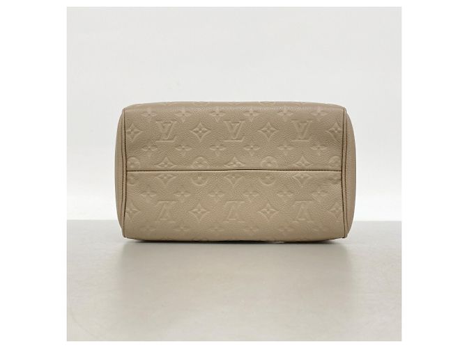 Borsa Louis Vuitton Monogram Empreinte Speedy Bandoulière 25 Marrone - vista 3