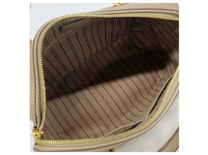 Borsa Louis Vuitton Monogram Empreinte Speedy Bandoulière 25 Marrone - vista 4