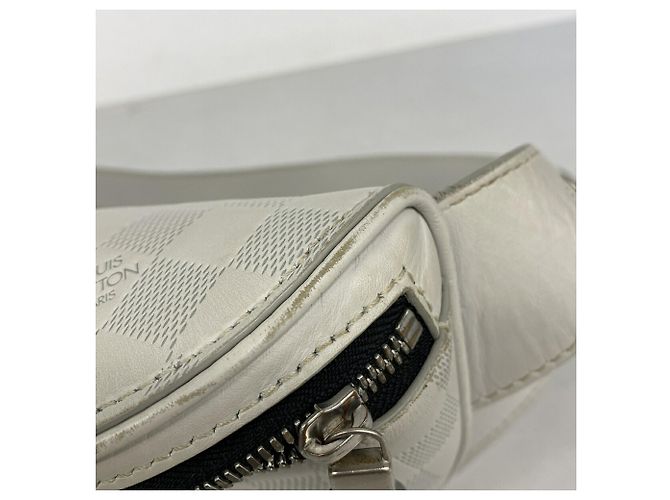 Louis Vuitton Damier Infini Bumbag N40326 Bianco - vista 7
