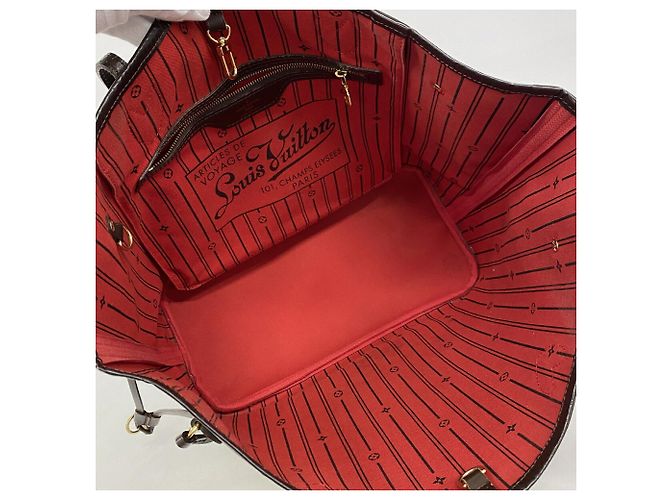 Bolso Tote Louis Vuitton Damier Neverfull MM Damier ebene - vista 4