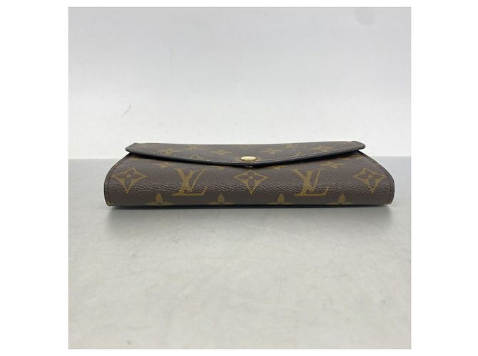 Louis Vuitton Monogram Portefeuille Sarah Long Wallet M60531 Marrone - vista 2
