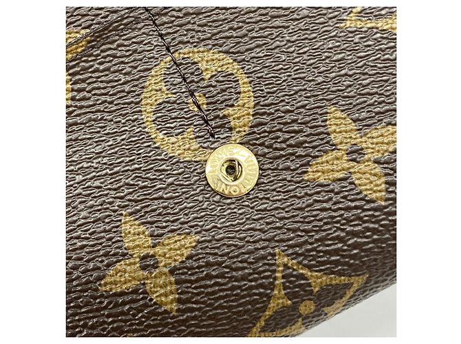 Louis Vuitton Monogram Portefeuille Sarah Long Wallet M60531 Marrone - vista 5