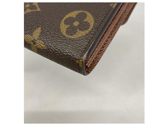 Louis Vuitton Monogram Portefeuille Sarah Long Wallet M60531 Marrone - vista 7