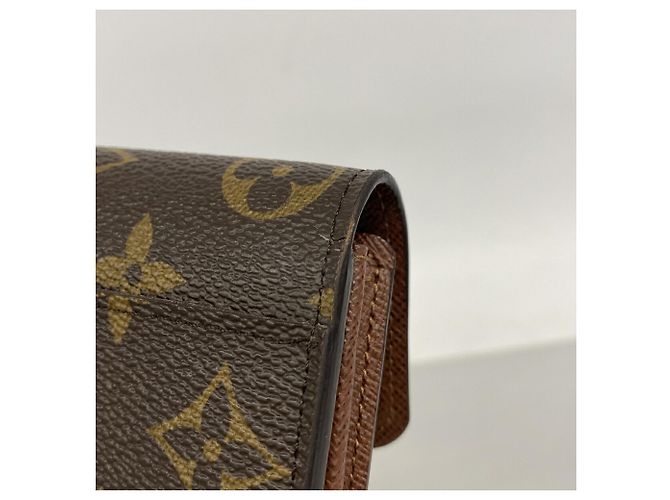 Louis Vuitton Monogram Portefeuille Sarah Long Wallet M60531 Marrone - vista 8