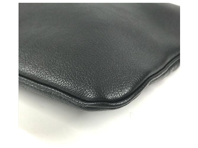 Borsa a pochette in pelle Versace Medusa Logo Nero - vista 6