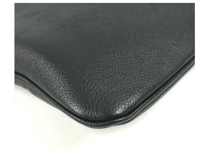Borsa a pochette in pelle Versace Medusa Logo Nero - vista 7