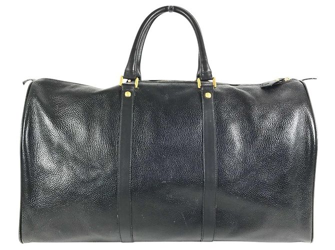 Versace Vintage Boston Bag mit Sunburst-Logo Schwarz - Ansicht 2