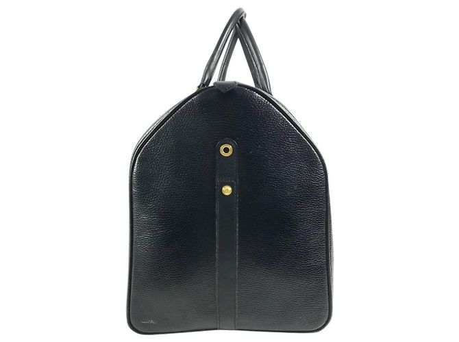 Versace Vintage Boston Bag mit Sunburst-Logo Schwarz - Ansicht 3