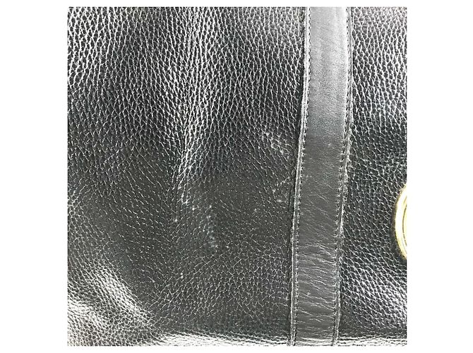 Versace Vintage Boston Bag mit Sunburst-Logo Schwarz - Ansicht 7