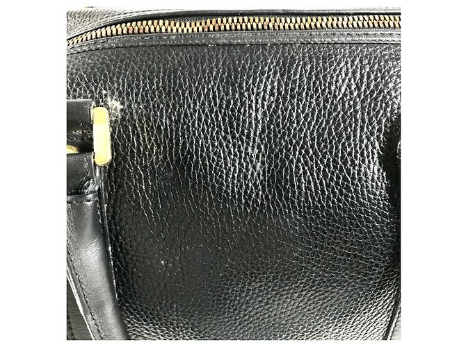 Versace Vintage Boston Bag mit Sunburst-Logo Schwarz - Ansicht 9